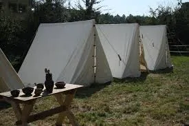 a frame tent